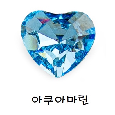 스와로브스키 4883 미니 하트 3mm 크리스탈 젤 셀프 네일아트 팬시 스톤 파츠 이미지 7