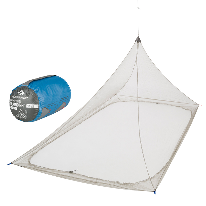 씨투써밋 나노 모스키토 피라미드 네트 모기장 싱글 221x122 cm