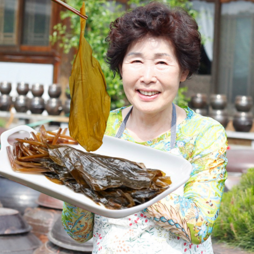 명의나물 장아찌 생명이 나물 명이 산마늘 순창 이조 - 상품 이미지