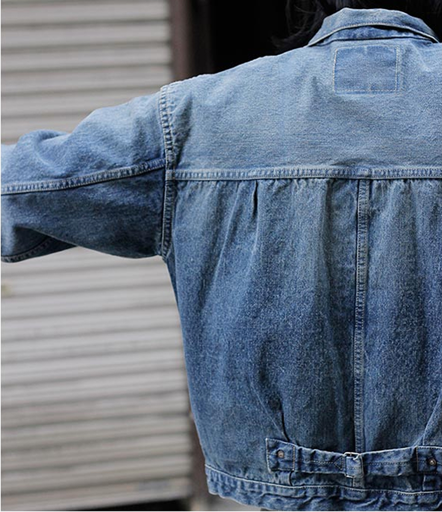 오어슬로우 40s 1세대 타입 데님자켓 USED WASH 03-6011-97 - 상세 이미지 5