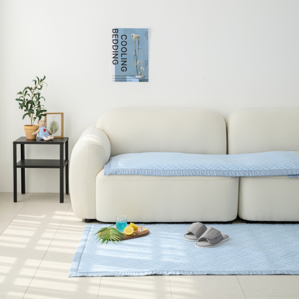 휴비스 듀라론 100% 냉감 쇼파 매트 패드