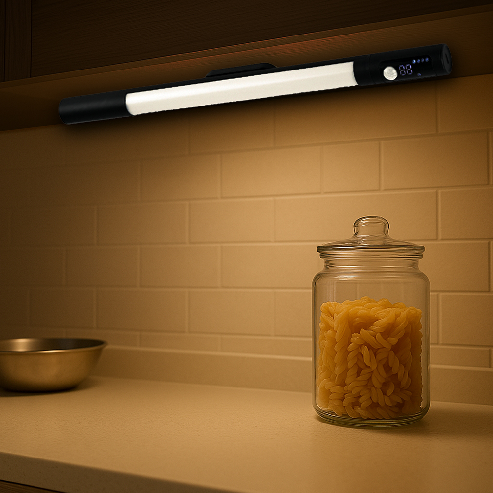 원통형 센서등 무선 LED 배터리표시 현관 화장실 계단 파카이라이트