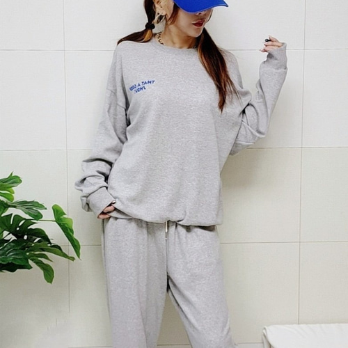 (국산면원단/국내자체생산) T1002 남성여성 오리박스 맨투맨 티셔츠 20대30대여성의류 이미지 7