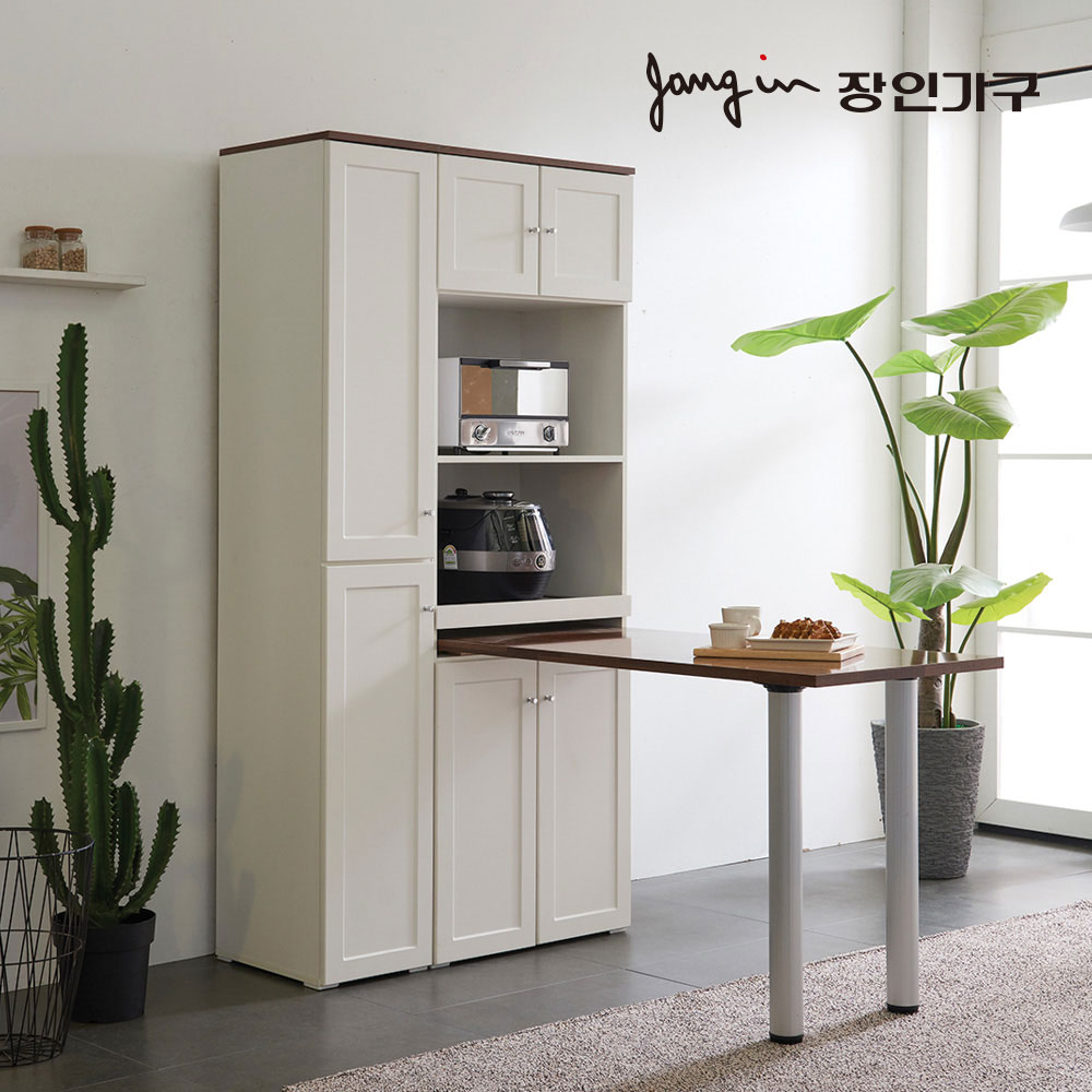 장인가구 쉐프IV 1800 식탁렌지대+틈새장 - 상세 이미지 3
