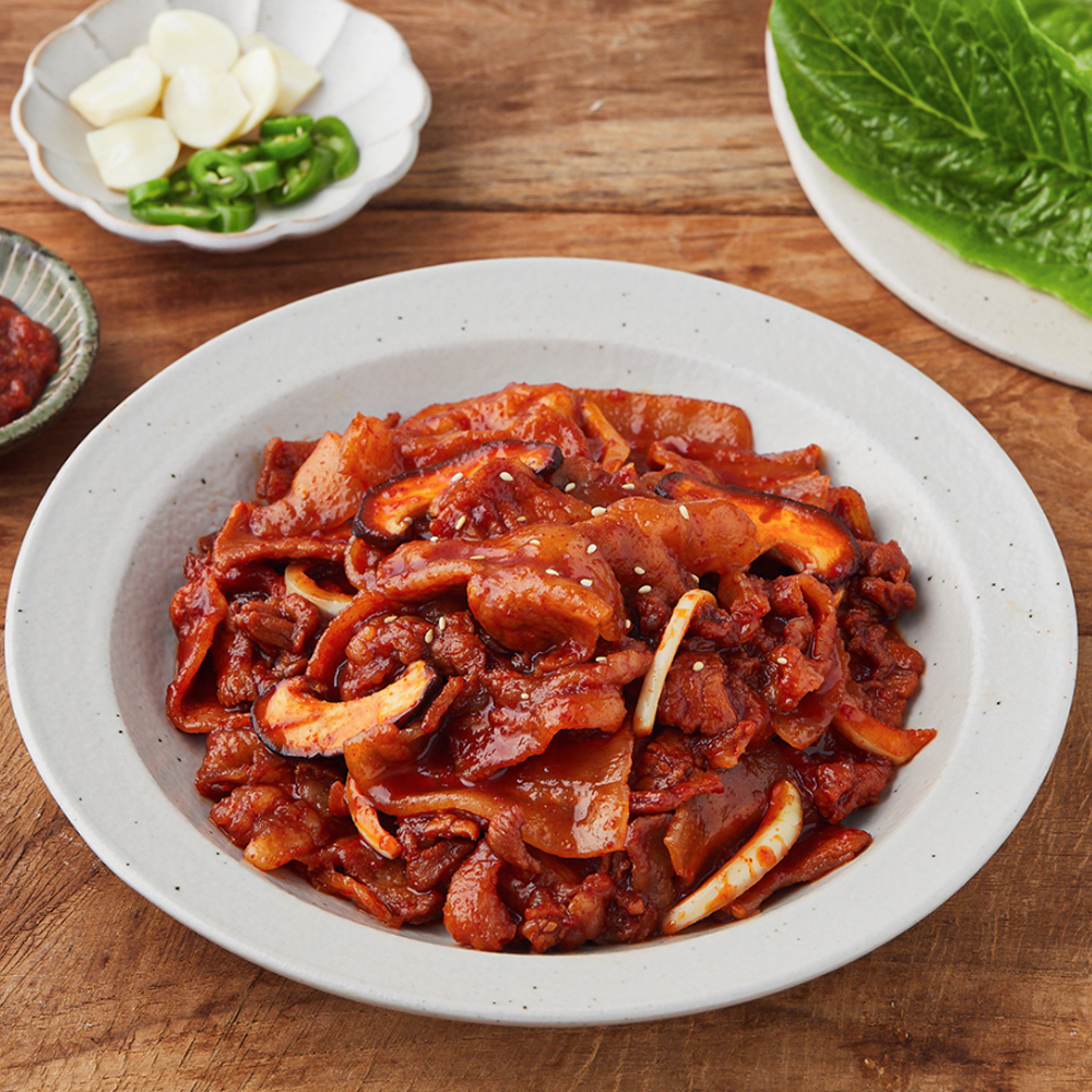 고급진 기사식당 매콤 돼지불백 600g (냉장) - 메인 이미지
