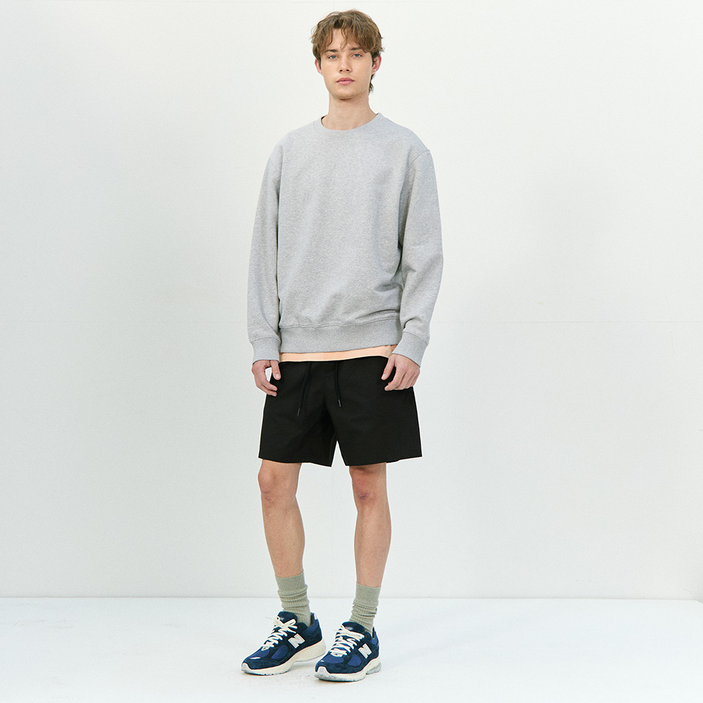 베이직하우스 2SET 면 스트링밴드 하프 숏 팬츠 - 상세 이미지 4