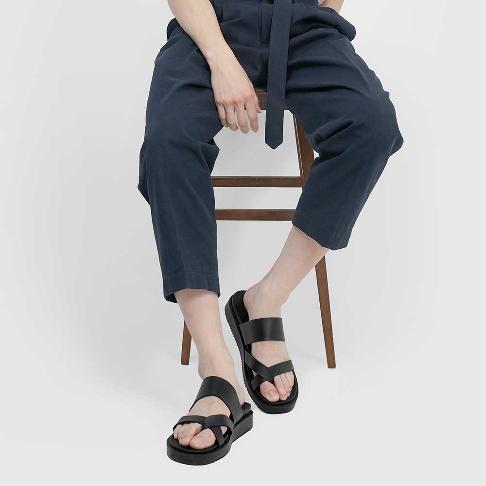 남자슬리퍼 발편한 키높이 여름 사무실 커플 통굽 슬리퍼 5cm 이미지 8