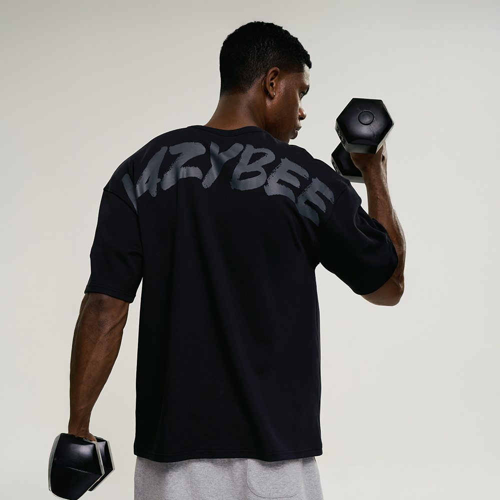 [슈퍼특가] 남자 여성 파워 리프팅 오버핏 기능성 반팔 트레이닝복 헬스복 러닝복 운동복 반팔 3컬러