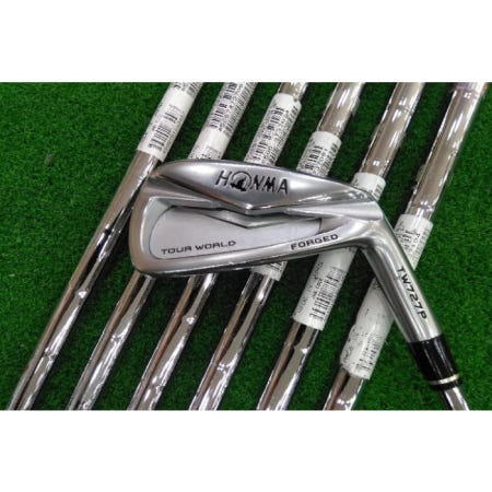 [중고]아이언세트 혼마 TOUR WORLD TW727P S강도 커버x