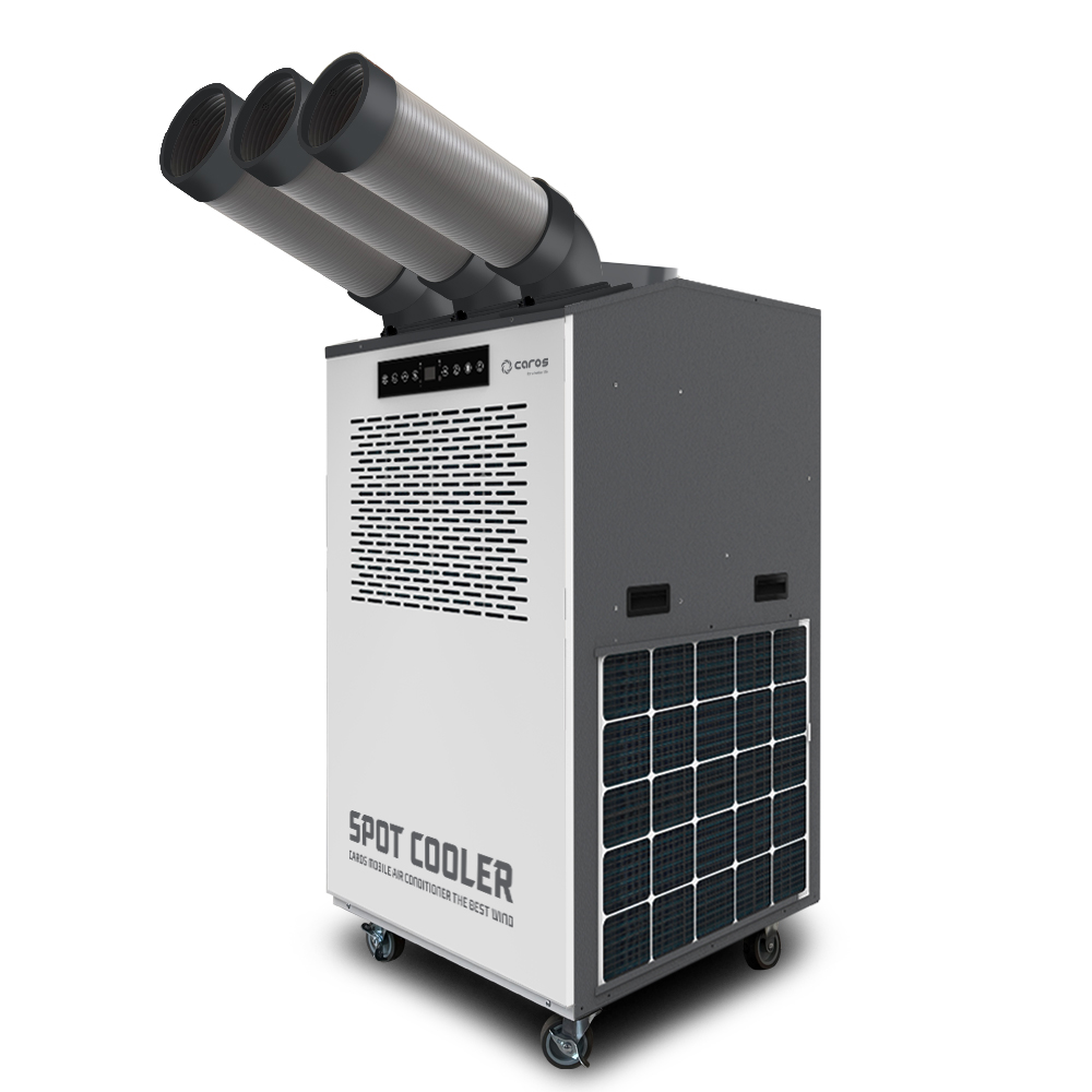 캐로스 산업용 실외기 없는 코끼리 이동식에어컨 공업용 공장 대형 3구 CPC-F7300G - 상품 이미지