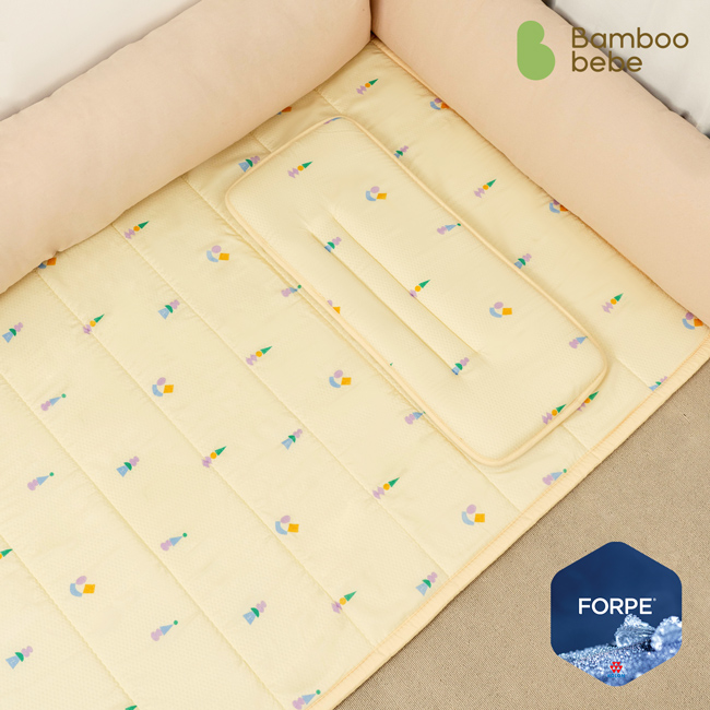 [밤부베베] 서커스 냉감 모달 쿨매트_리버시블_B(L) (90x140cm)