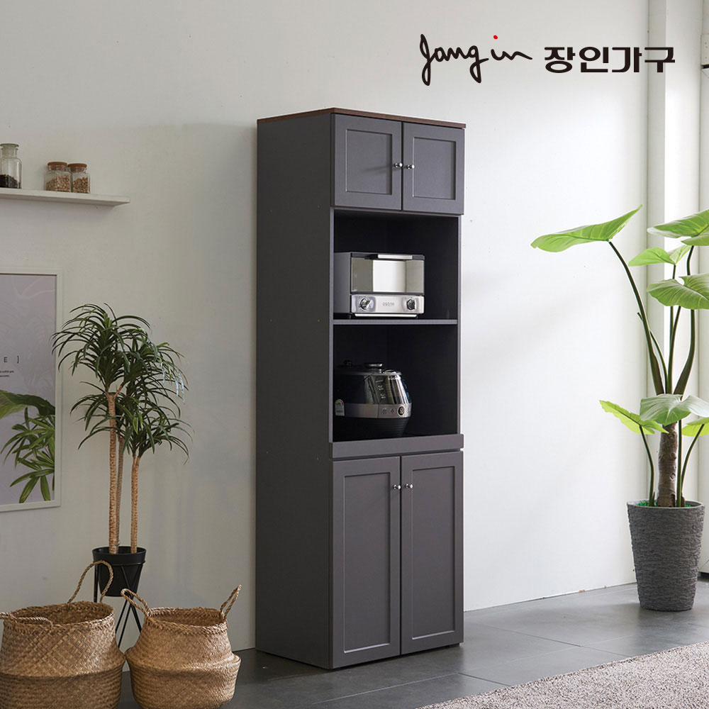 장인가구 쉐프GR 1800 렌지대 밥솥 수납장 - 상세 이미지 3