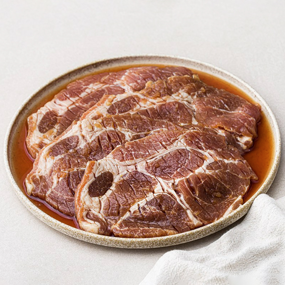 고급진 돼지양념목심구이 1kg (냉장) - 상품 이미지
