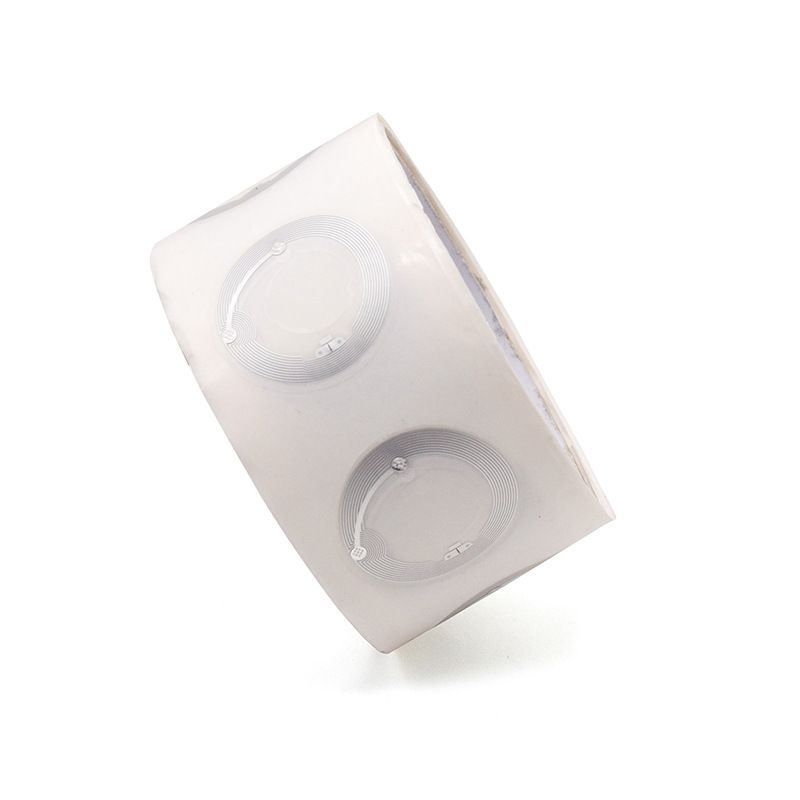 NFC 스티커 아이폰 태그 칩 만들기 Ntag213 원형 38mm 전자 명함 제작 - 상세 이미지 3