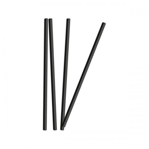 (스트로우) 일자-블랙 7/21cm 10000개/1박스 : 홈아트커피