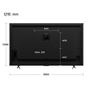 TCL [중고] 아이팔콘 85U85_R_A 4K Mini LED 구글 TV 상세 이미지 4