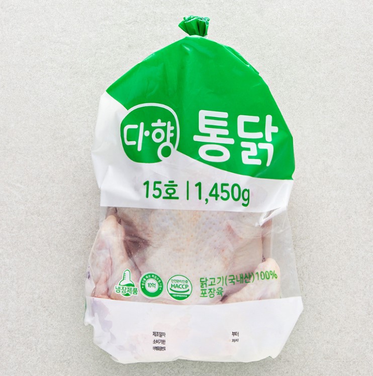 다향 국내산 냉장 통닭 생닭 15호 - 상품 이미지