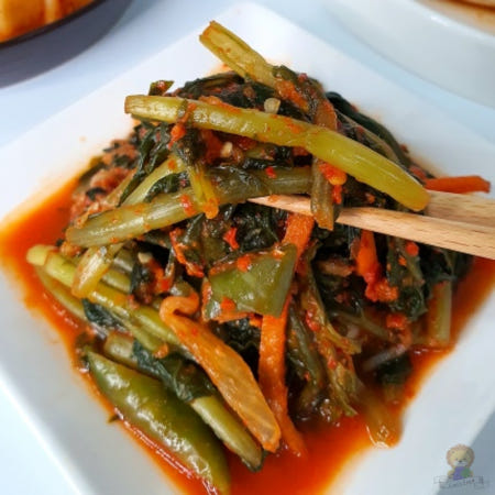 건채담 열무김치 5kg 비빔밥김치 맛좋은 매콤한맛