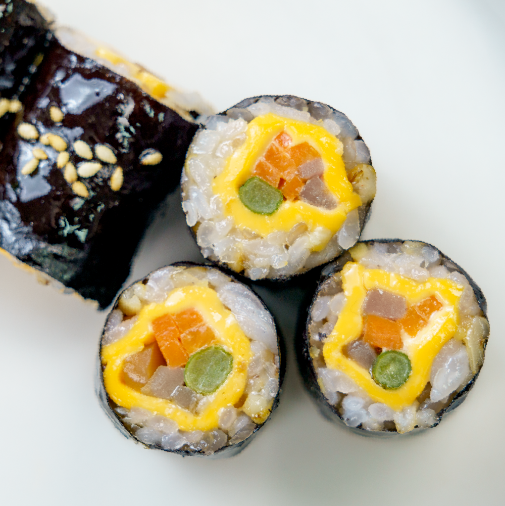 11시45분 저당 꼬마김밥 체다 치즈 김밥 냉동 도시락 120g - 상세 이미지 3