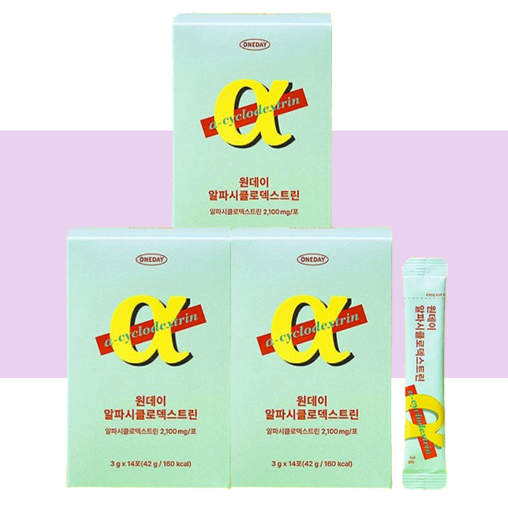 알파CD 알파시디 원데이 알파시클로덱스트린 14포X3개 - 메인 이미지
