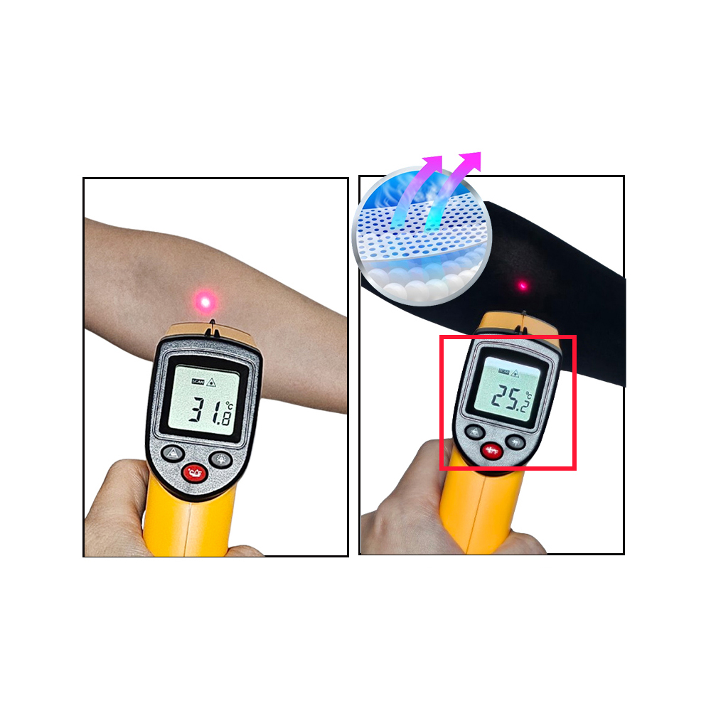 1+1 냉감 작업용 여름용 자외선차단 남자 자전거 쿨토시 팔토시 이미지 8