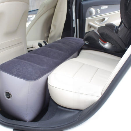 차량용 발받침대 롱쿠션 뒷좌석 에어매트 캠핑 자동차 다리