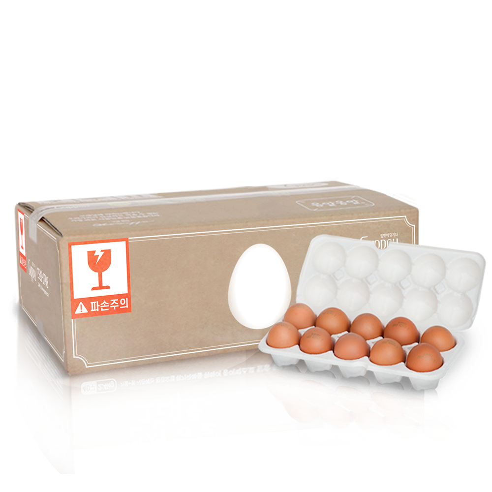 [구쁘 유정란] 우리가족 안심계란 옹알옹알(30구,40구)