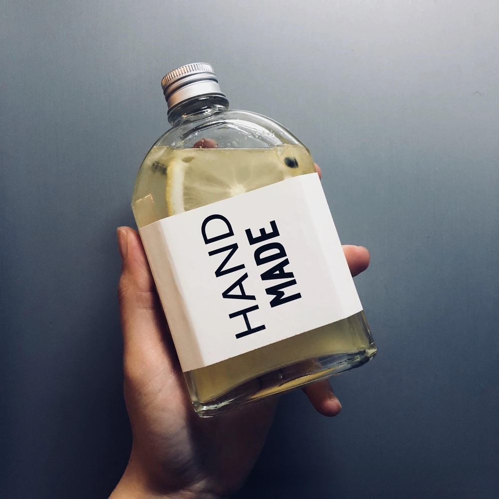 수제음료 유리병 250ml 500ml 대량구매 수제 과일주스 와인병 공병 카페 로고각인 가능 - 상세 이미지 2