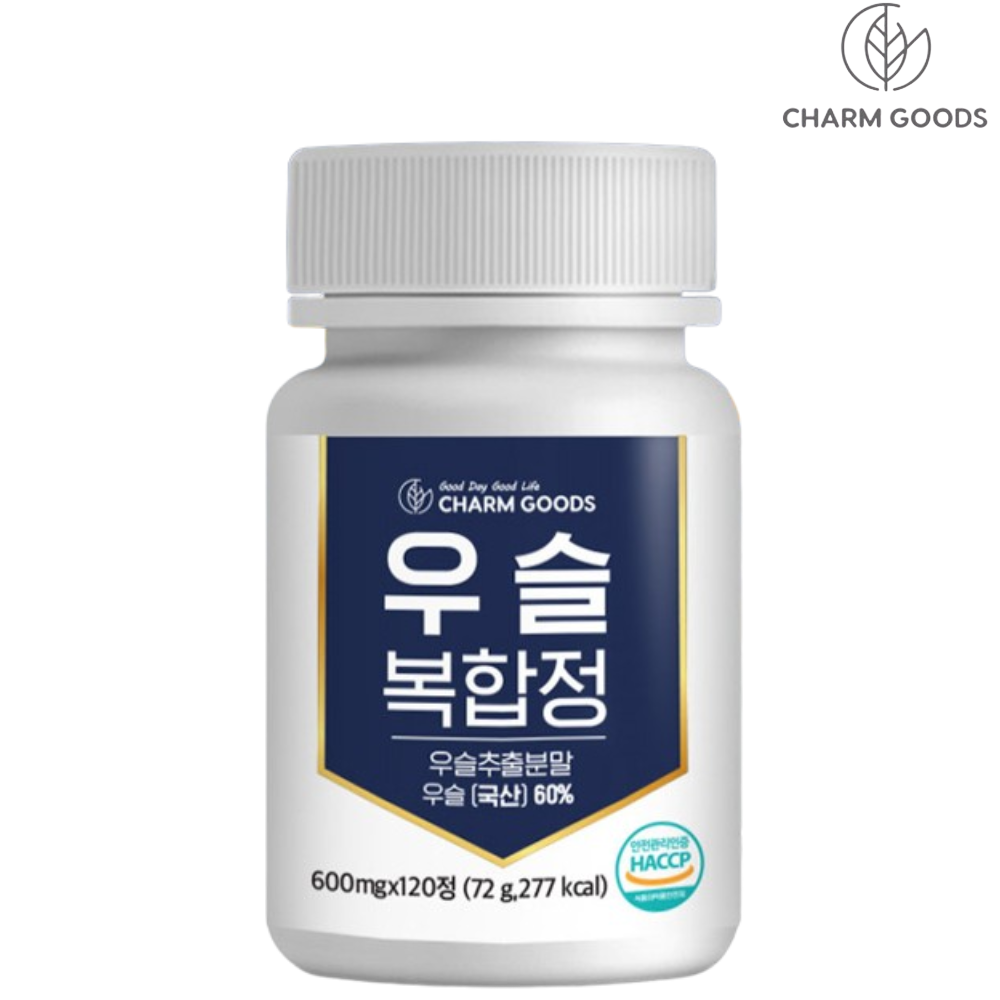 참굿즈 우슬 뿌리 복합물 정 120정 1박스 4개월 쇠무릎 초록입홍합 보스웰리아 효능 - 메인 이미지