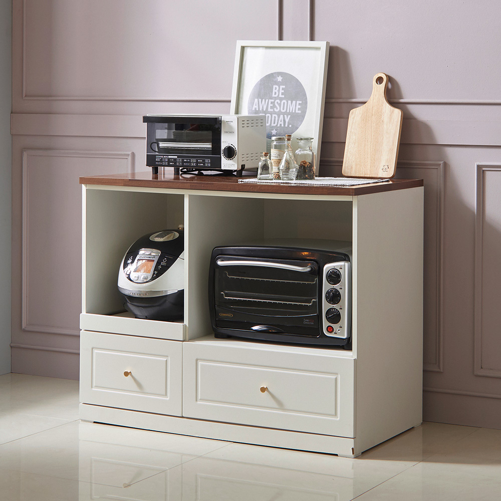 장인가구 다이닝 1000 주방수납장(광파렌지대형)