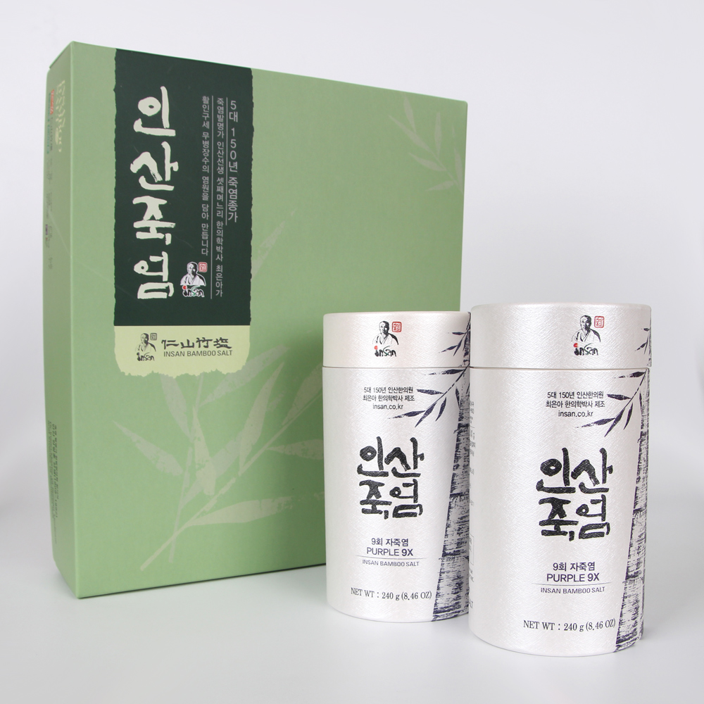 인산 9회 자죽염 분말[240g 2개] 선물세트 - 상세 이미지 3