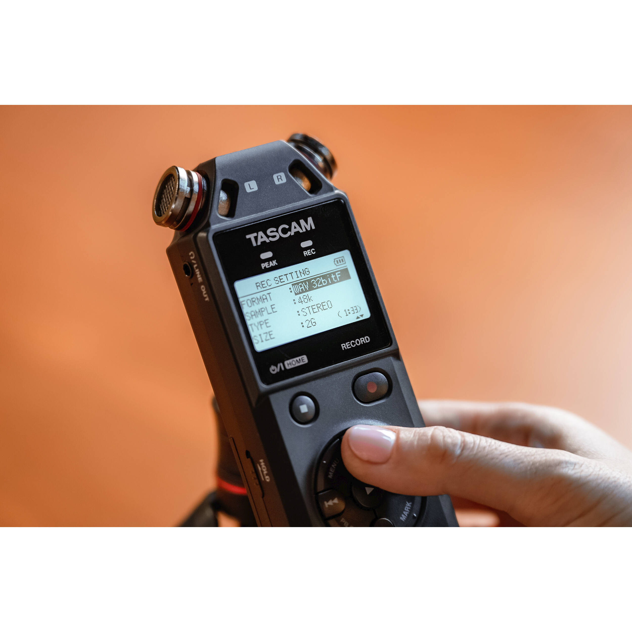 TASCAM DR 05 XP 타스캠 보이스레코더 휴대용 핸디 녹음기 ASMR 촬영용 - 상세 이미지 5