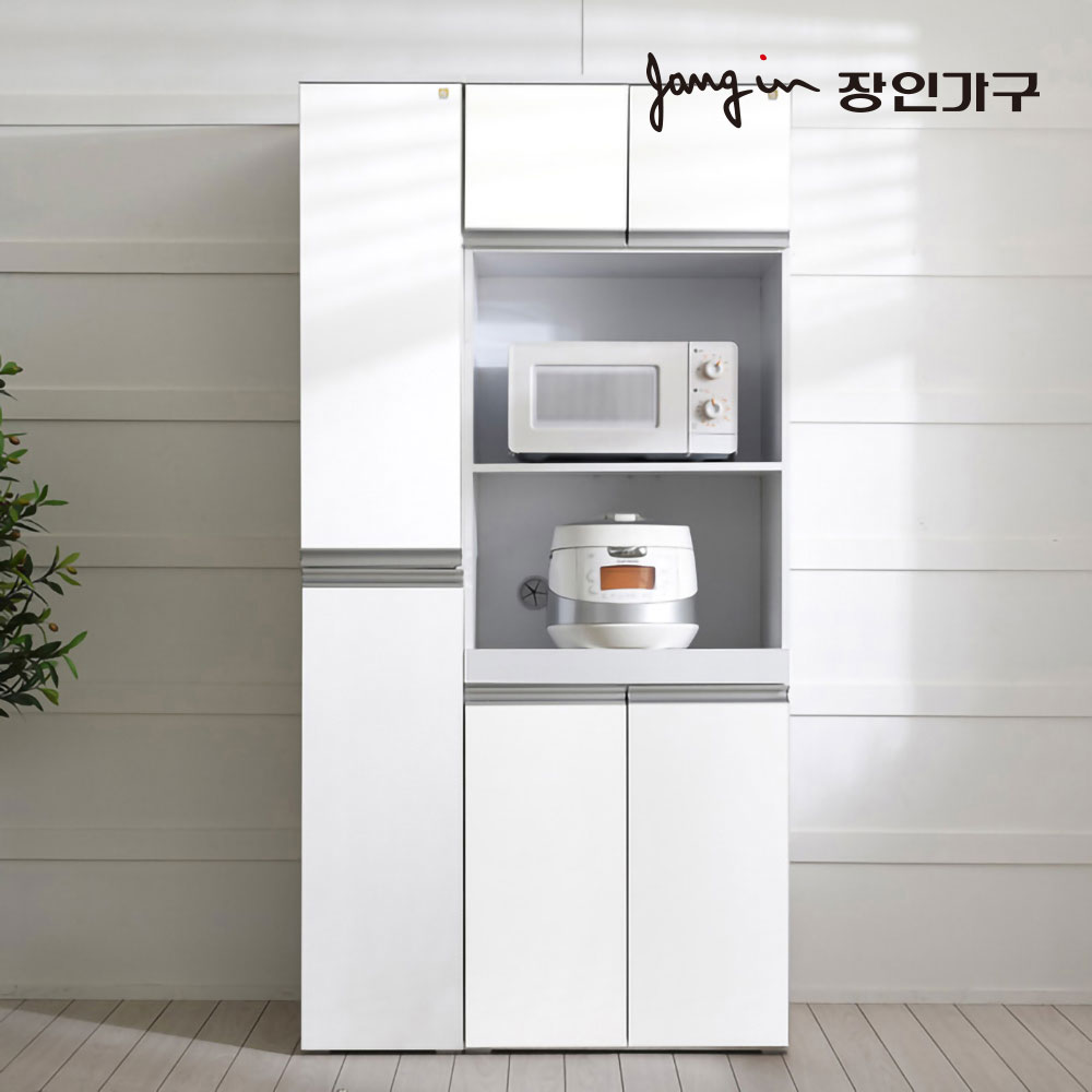 장인가구 쉐프 LPM 주방수납장세트(렌지대+틈새) - 상세 이미지 3