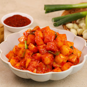 셰프애찬 국내산 깍두기 1kg 수제 무 김치 맛있게 먹은 솔직 후기 - 상품 이미지 1