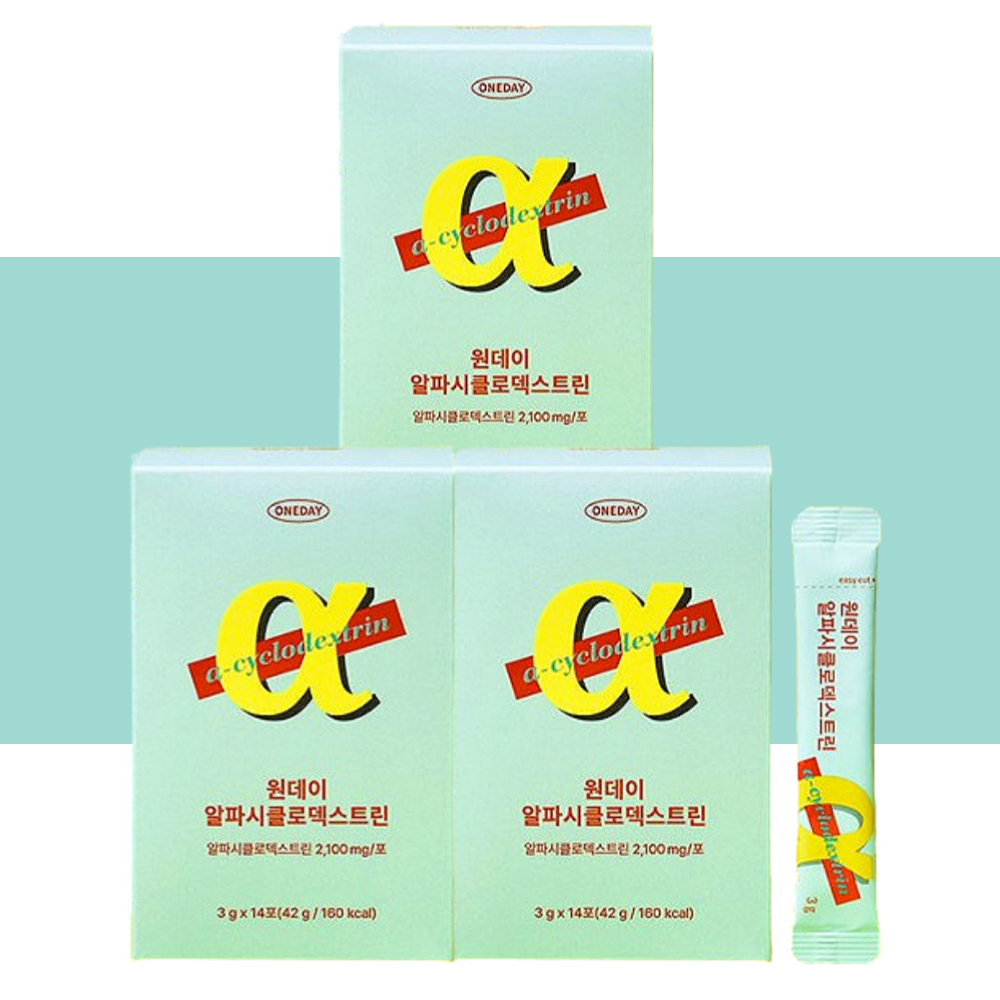 알파CD 알파시디 원데이 알파시클로덱스트린 14포X3개 - 상세 이미지 4