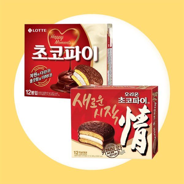 초코파이 2종 혼합 선물세트 (오리온 초코파이 468g + 롯데 초코파이 420g) : 알파1