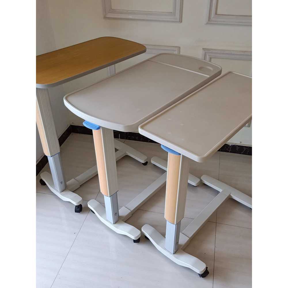 의료 식탁 노인 환자용 침대 사이드 높은밥상 간호용 90x45cm - 상세 이미지 3