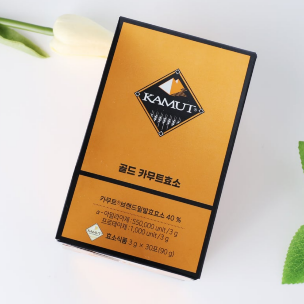 골드 카무트효소 그레인온 카뮤트 곡물 3g 30포 x 3박스 부모님선물 - 상세 이미지 2