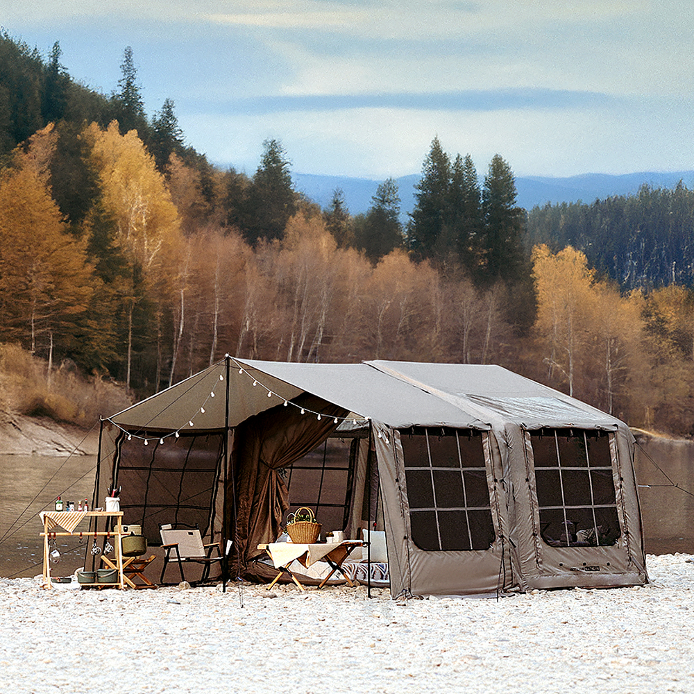 로티캠프 제로스트 에이맥스 경량 대형 도킹 에어 텐트