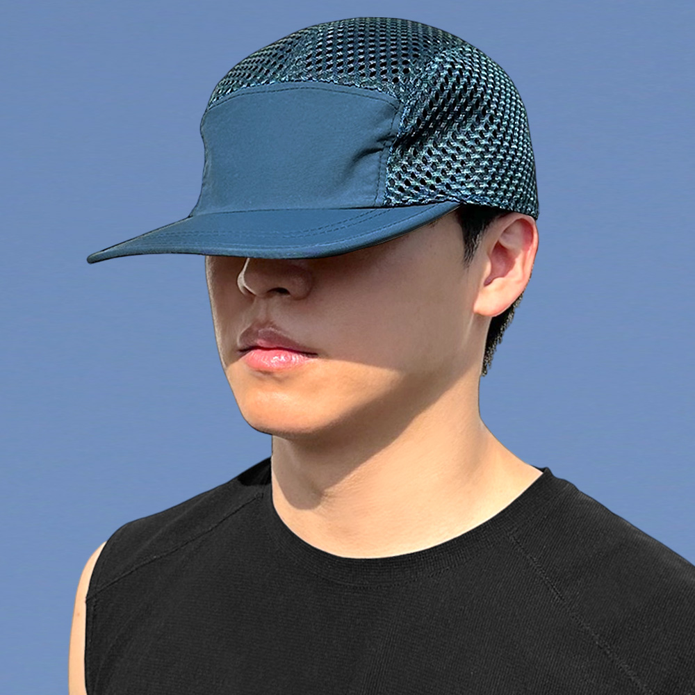 58cm/62cm 빅사이즈 슬린 매쉬 나일론 캠프캡 대두 모자 워터파크 깊은 남자 - 상세 이미지 2