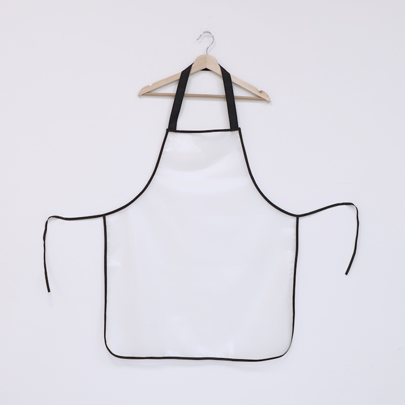 투명 방수 앞치마 비닐 청소 주방 애견미용 공방 작업용 식당 화방