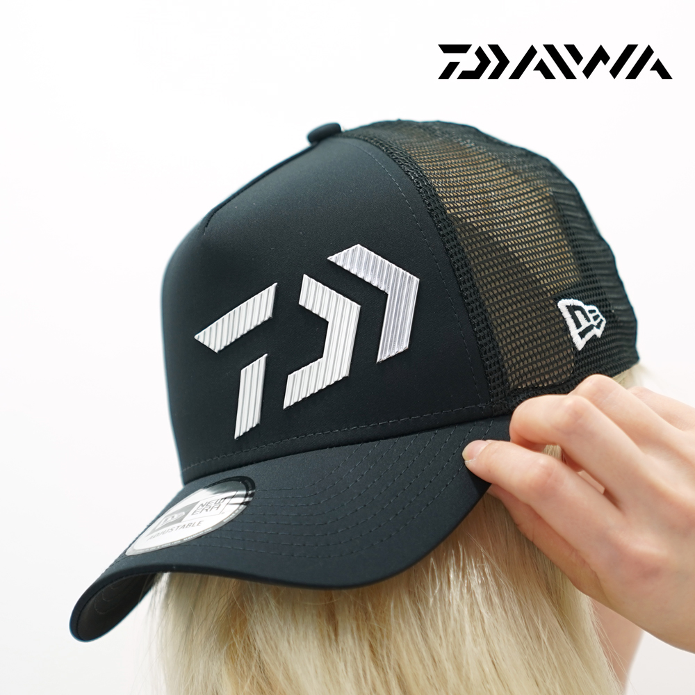 다이와 메쉬캡 볼캡 DC-5523NK 낚시모자 뉴에라 콜라보 블랙 (400384)