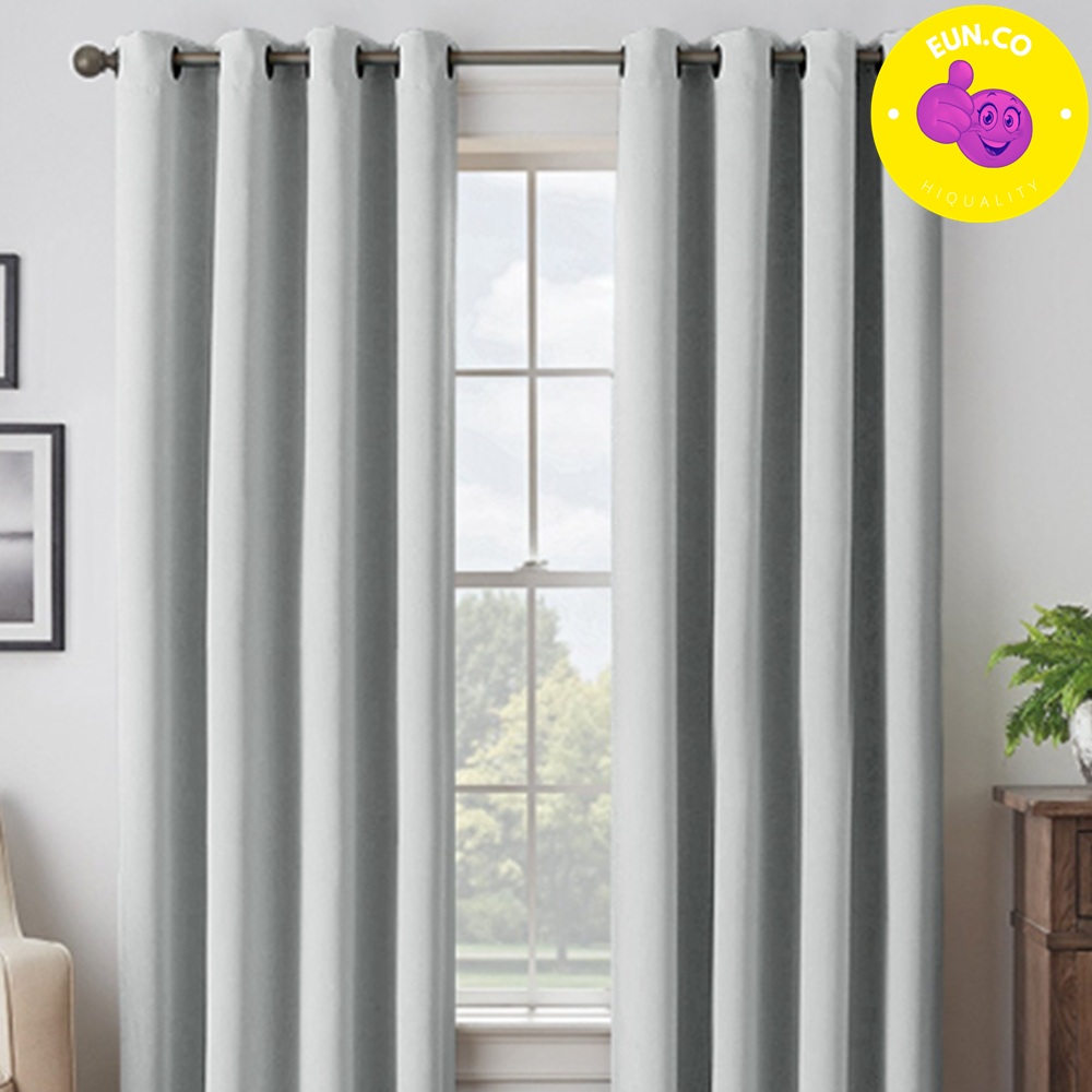 원룸 아일렛형 암막커텐 암막커튼 창문 거실 작은방