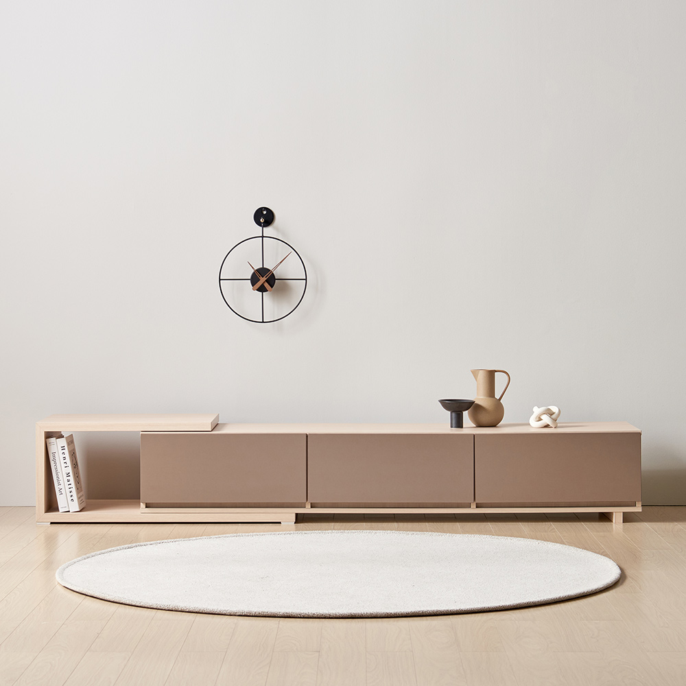 장인가구 피오레 확장형 서랍 TV 거실장