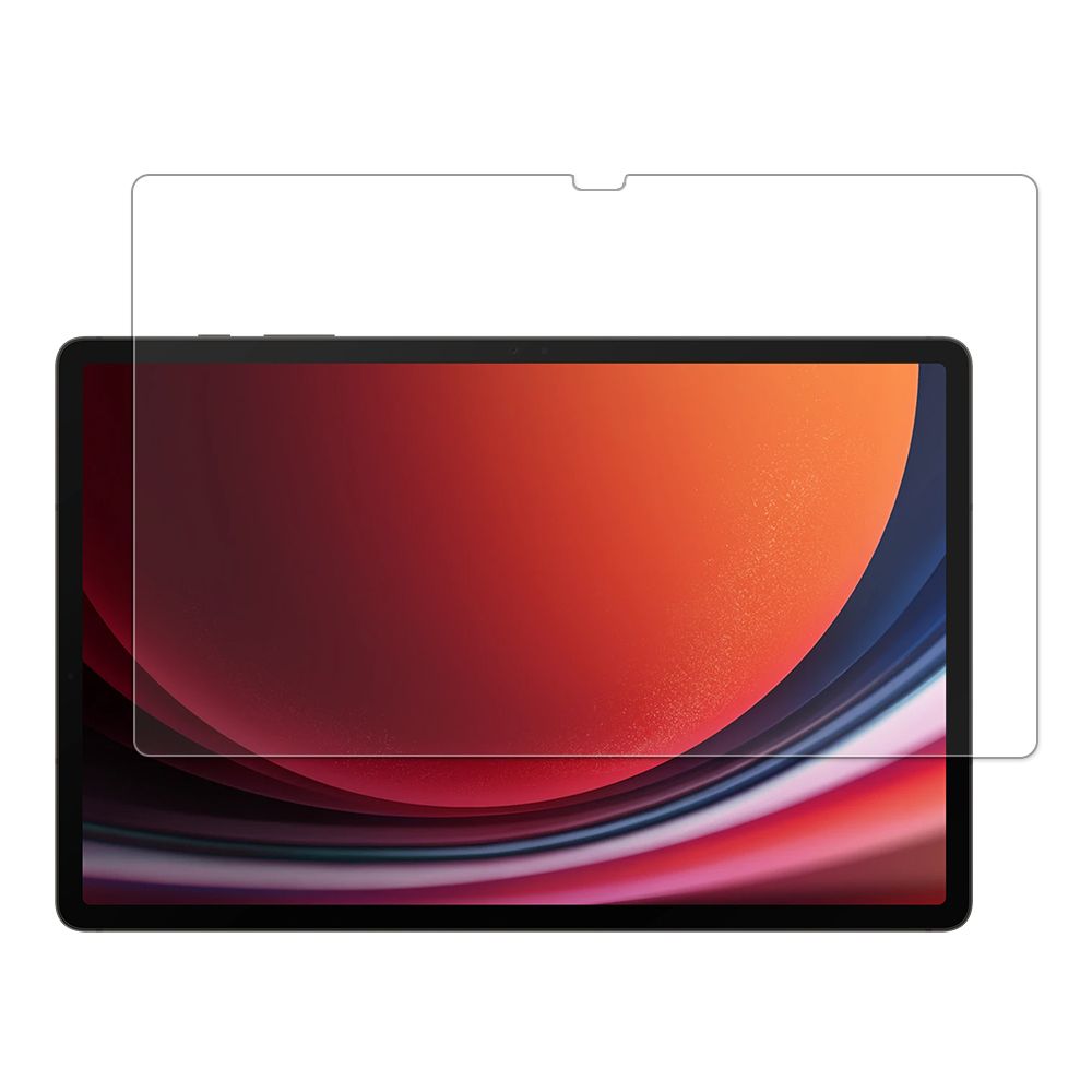 데이웍스 클린핏 강화유리 액정보호필름 갤럭시탭 S9+/S9 FE+, 1매입 - 상품 이미지