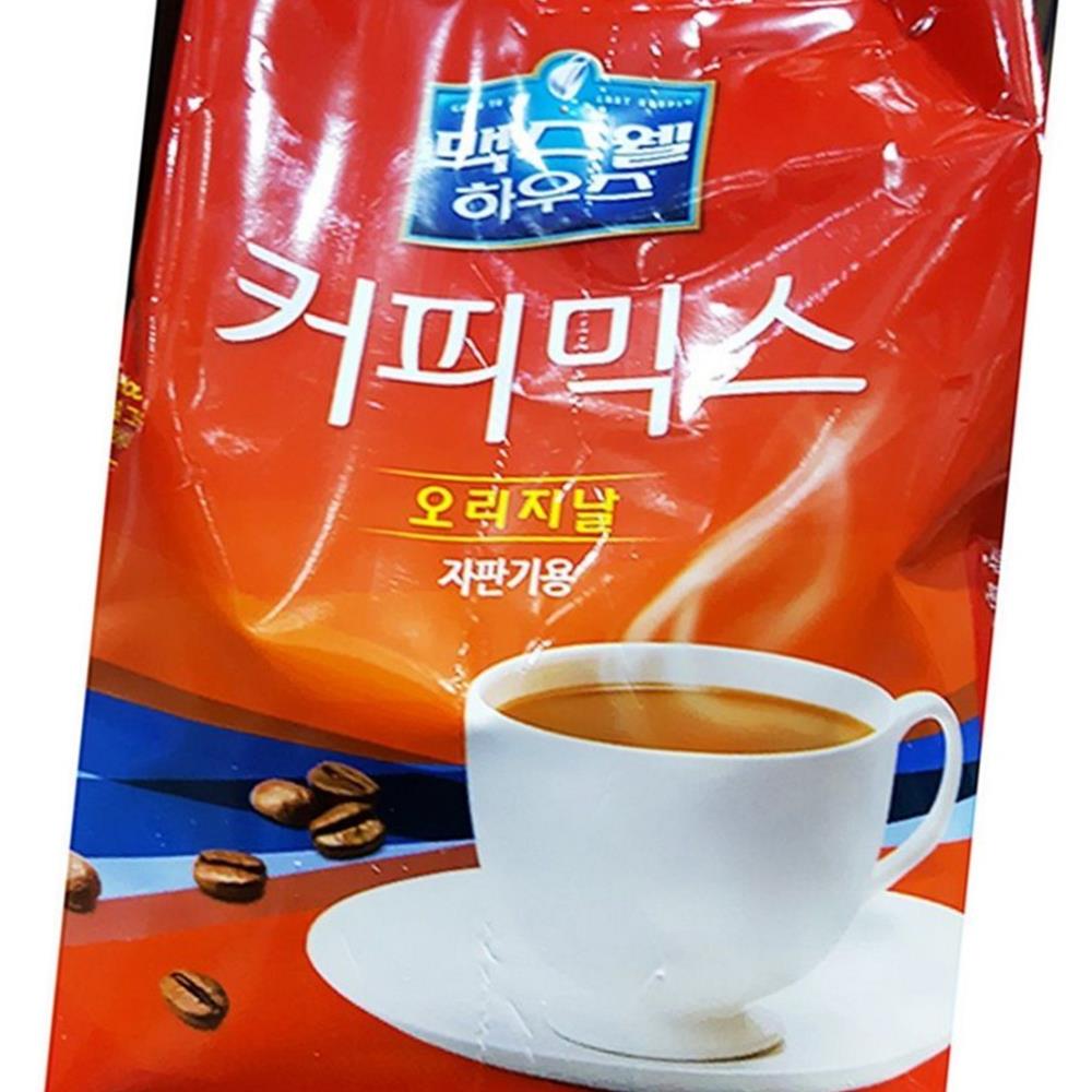 맥스웰 자판기용 업소용 오리지날 900g 커피믹스 : 워니굿럭