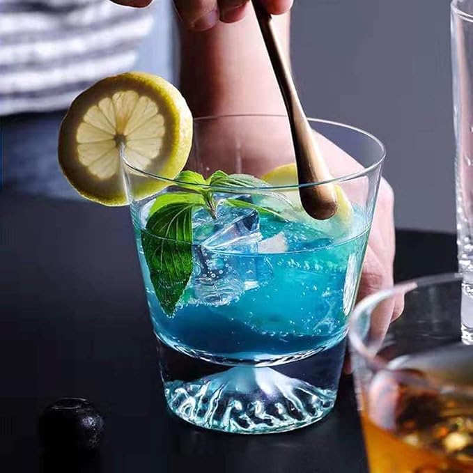 [타지마글라스 코리아] 후지산 온더락 위스키잔 TAJIMA EDO GLASS 270ml