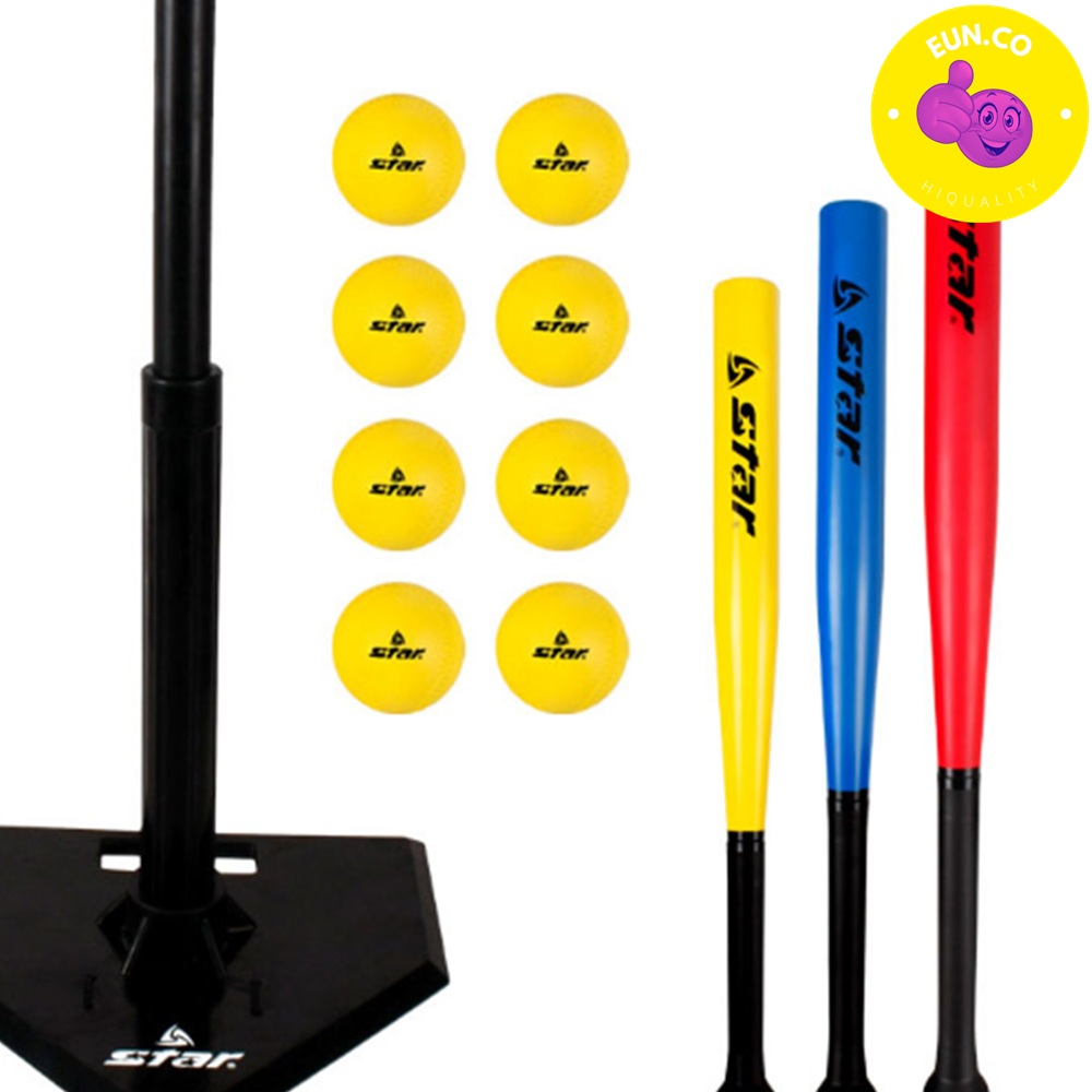 주니어 입문용 캐치볼 체육교구 티볼세트 2개입