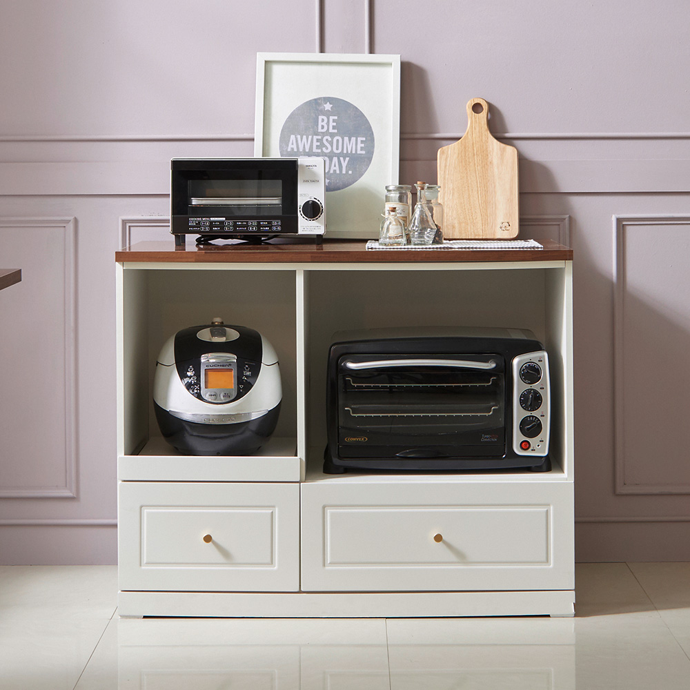 장인가구 다이닝 1000 주방수납장(광파렌지대형)