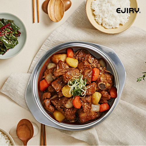 IH 스텐 큐브G 에지리 아시아팟 통 3중 스텐 냄비 팬 32cm, 그리들